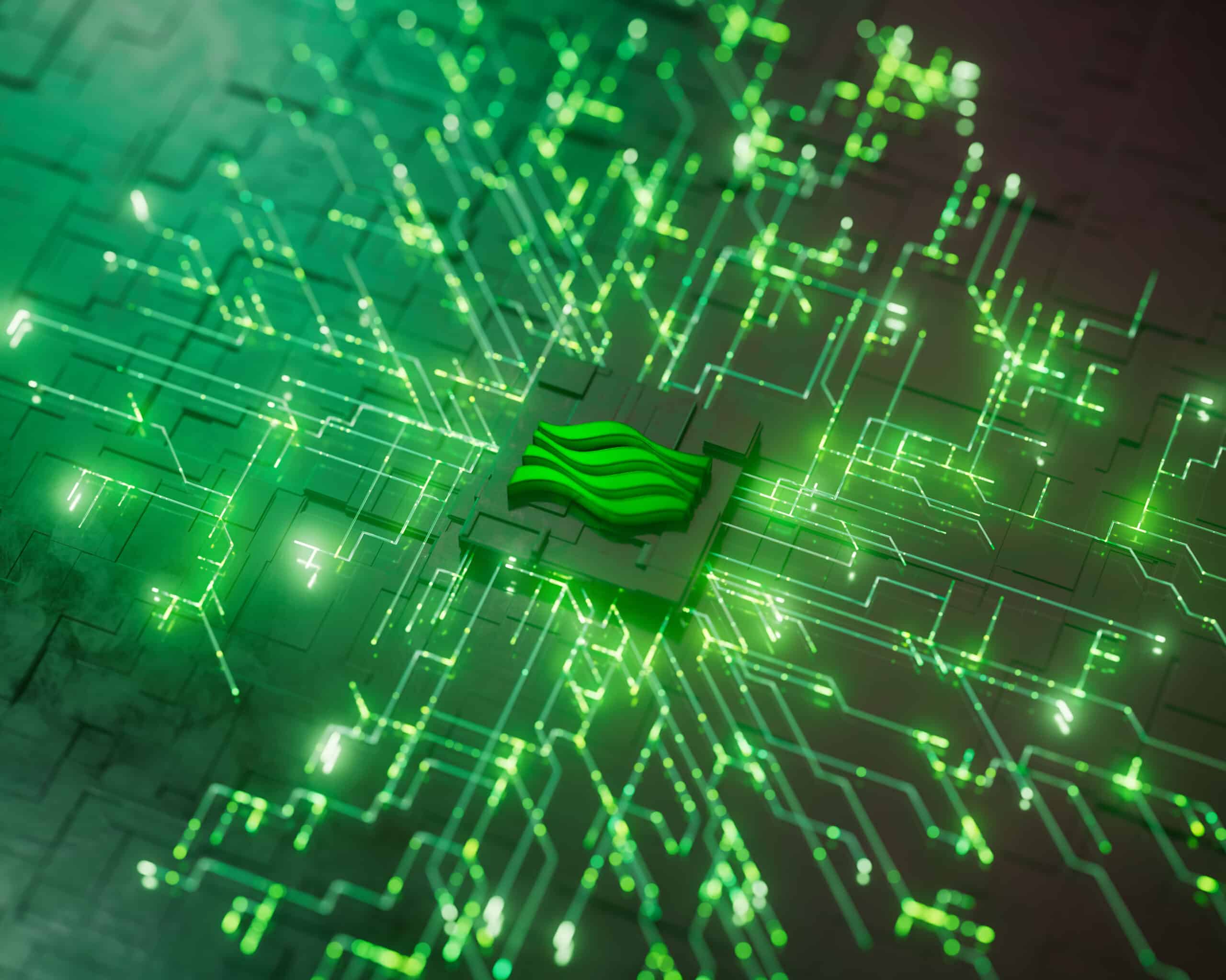 Ai Super Computer Illustration